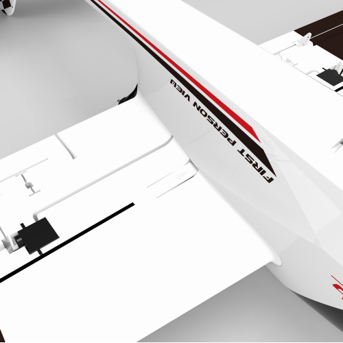 Volantex RC Ranger G2 1.2m trainer/glider plane Integrated Gyro (757-6) RTF + Cam 720p