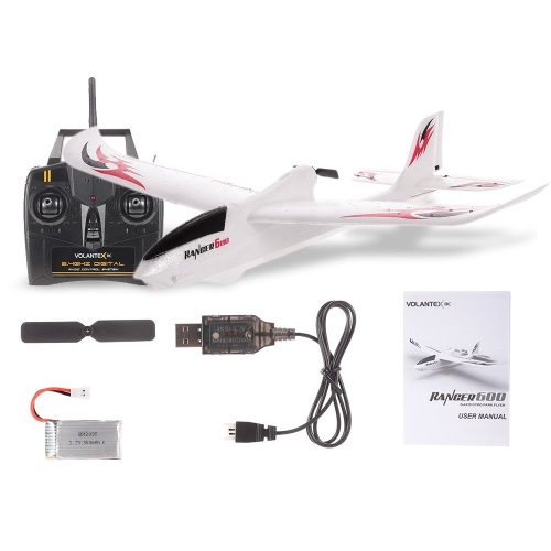 Volantex RC Ranger 600 – 600mm pusher glider with Gyro 761-2 RTF 5G WIFI
