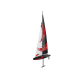 Volantex RC HURRICANE 1000mm speed rc boat rc sailboat 791-2 ARTR