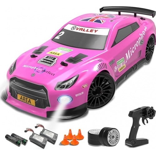 RACENT Drift Car 1/14 4WD 609PB2 - Brushed / Pink