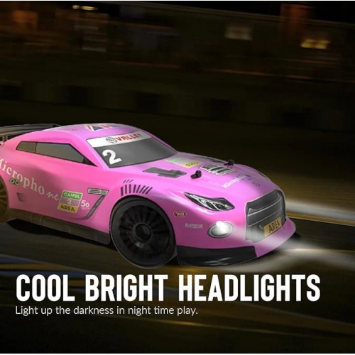 RACENT Drift Car 1/14 4WD 609PB2 - Brushed / Pink