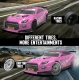 RACENT Drift Car 1/14 4WD 609PB2 - Brushed / Pink