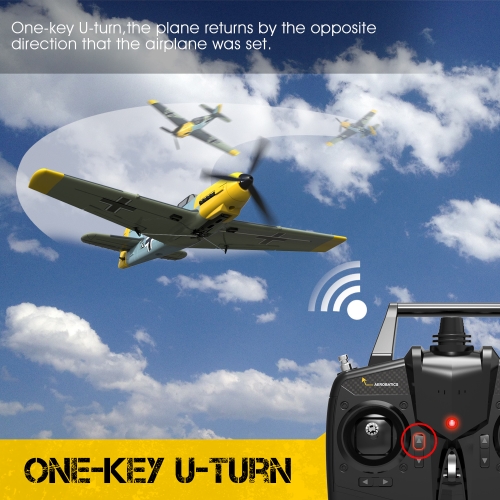 Volantex RC BF-109 with Xpilot One Key Aerobatic Stabilization System Perfect for Beginners 761-11 RTF
