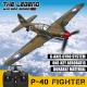 Volantex RC P40 Warhawk 400mm with Xpilot One Key Aerobatic Stabilization System Perfect for Beginners 761-13 RTF