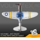 Volantex RC P47 Thunderbolt 4ch Remote Control Airplane for Beginners Xpilot Gyro Stabilizer 761-16 RTF