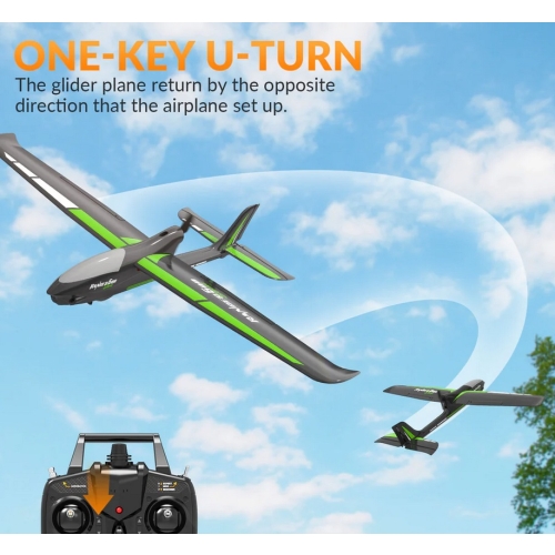 VolantexRC Ranger600 Stunt 4CH Remote Control Plane with Gyro 761-2SBRB2 RTF - Black