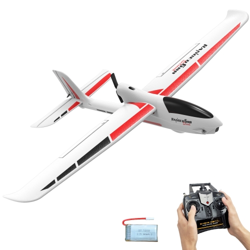 VolantexRC Ranger600 Stunt 4CH Remote Control Plane with Gyro 761-2SWRB2 RTF - White