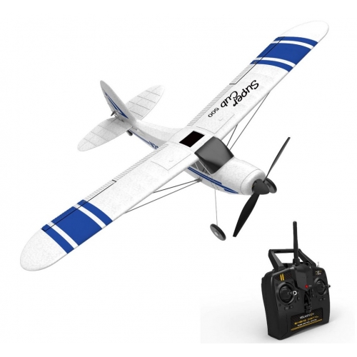 Volantex RC Super Cub 500 Airplane Self-stabilizing Stunt 500mm Wingspan 761-3 RTF