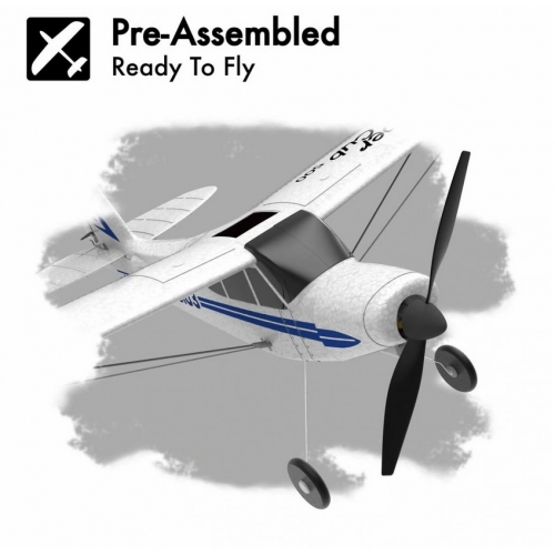 Volantex RC Super Cub 500 Airplane Self-stabilizing Stunt 500mm Wingspan 761-3 RTF