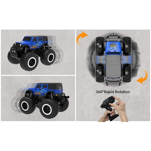 STEMTRON Amphibious Car 1/16 767BB2 - Brushed / Blue
