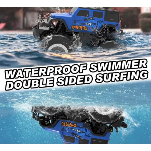 STEMTRON Amphibious Car 1/16 767BB2 - Brushed / Blue