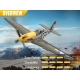VOLANTEX RC 500MM Brushless Mustang P51 RC Warbird Airplane with Gyro Stabilizer 768-2GR RTF