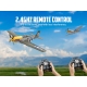 VOLANTEX RC 500MM Brushless Mustang P51 RC Warbird Airplane with Gyro Stabilizer 768-2GR RTF