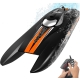 Volantex RC Atomic Brushless High Speed Racing RC Catamaran Boat 40mph Fast ABS Unibody Hull - 792-6R RTR  Black