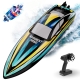 Volantex RC Arrobolt SR60 Speedboat with Self-Righting System, 60 km/h, 792-8 RTR – Brushless Motor / Blue