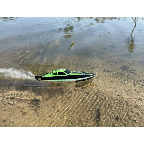 Volantex RC Vector Lumen motorboat with self-reversing system 795-6 RTR - brushed / Green