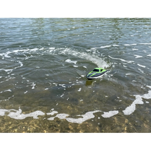 Volantex RC Vector Lumen motorboat with self-reversing system 795-6 RTR - brushed / Green