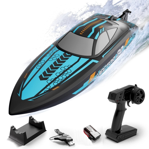 Volantex RC Vector 30 motorboat with self-reversing system up to 50km/h 795-8B RTR - brushed motor / Blue