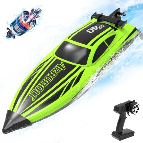 Volantex RC Arrobolt SR40 Brushless 50km/h Fast RC Boat 797-5 RTR - green