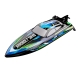 Volantex RC Arrobolt SR40 RC Boat Brushless 40km/h 797-7 RTR - Brushless / Blue
